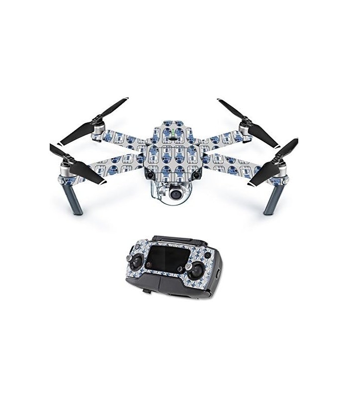 Skin Compatível com DJI Mavic Pro Quadcopter Drone - Galaxy Bots | Capa protetora, durável e exclusiva de decalque de vinil | Fá