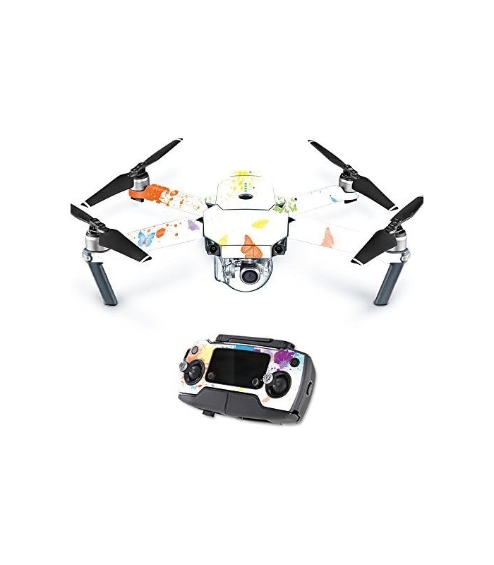 Skin Compatível com DJI Mavic Pro Quadcopter Drone - Splash of Color | Capa protetora, durável e exclusiva de decalque de vinil