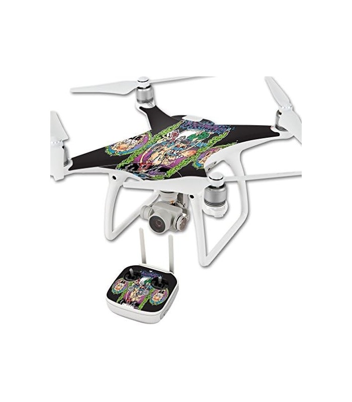 Skin Compatível com DJI Phantom 4 Quadcopter Drone Wrap Cover Cover Skins com lavagem cerebral