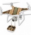 Skin Compatível com DJI Phantom 4 Quadcopter Drone ' Desert Stripes | Capa protetora, durável e exclusiva de decalque de vinil |