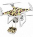 Skin Compatível com DJI Phantom 4 Quadcopter Drone Envoltório Capa Adesivo Skins Cigarra Elétrica