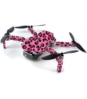 Skin para DJI Mavic Mini Portable Drone Quadcopter - Pink Leopard | Capa protetora, durável e exclusiva de decalque de vinil | F