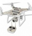 Skin Compatível com DJI Phantom 4 Quadcopter Drone ' Who Wander | Capa protetora, durável e exclusiva de decalque de vinil | Fác