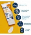 CeraVe Protetor Solar 100% Mineral FPS 50 | Protetor Solar Facial com Óxido de Zinco e Dióxido de Titânio para Peles Sensíveis |
