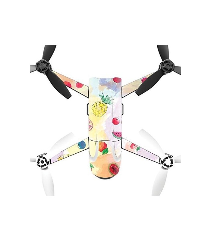 Skin Compatível com Parrot Bebop 2 Quadcopter Drone Envoltório Cobertura Adesivo Skins Frutas Água