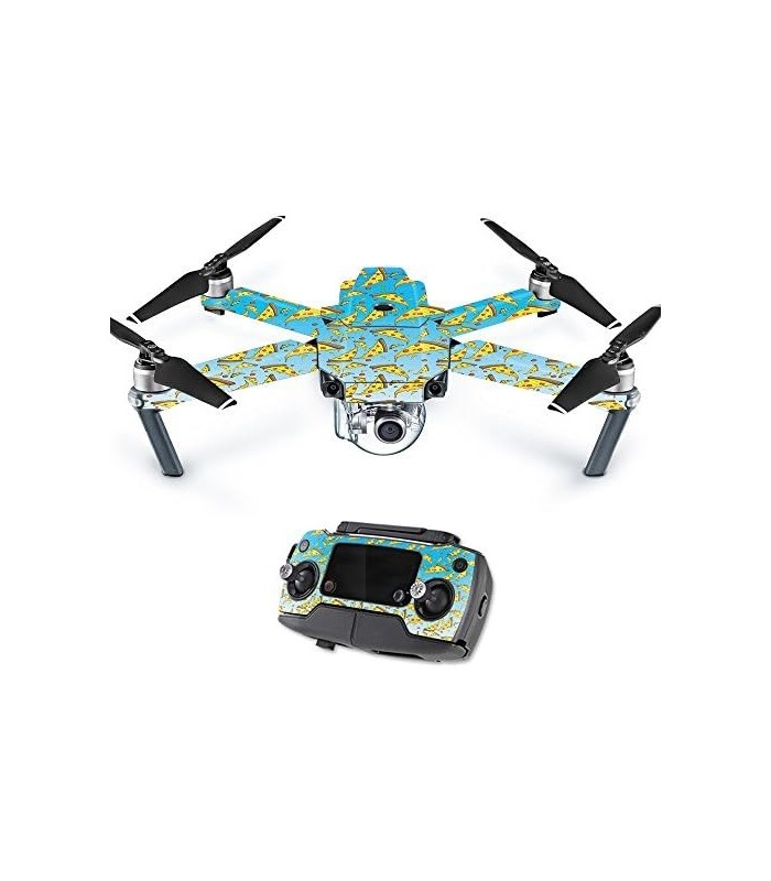 Skin Compatível com DJI Mavic Pro Quadcopter Drone - Raining Pizza | Capa protetora, durável e exclusiva de decalque de vinil |