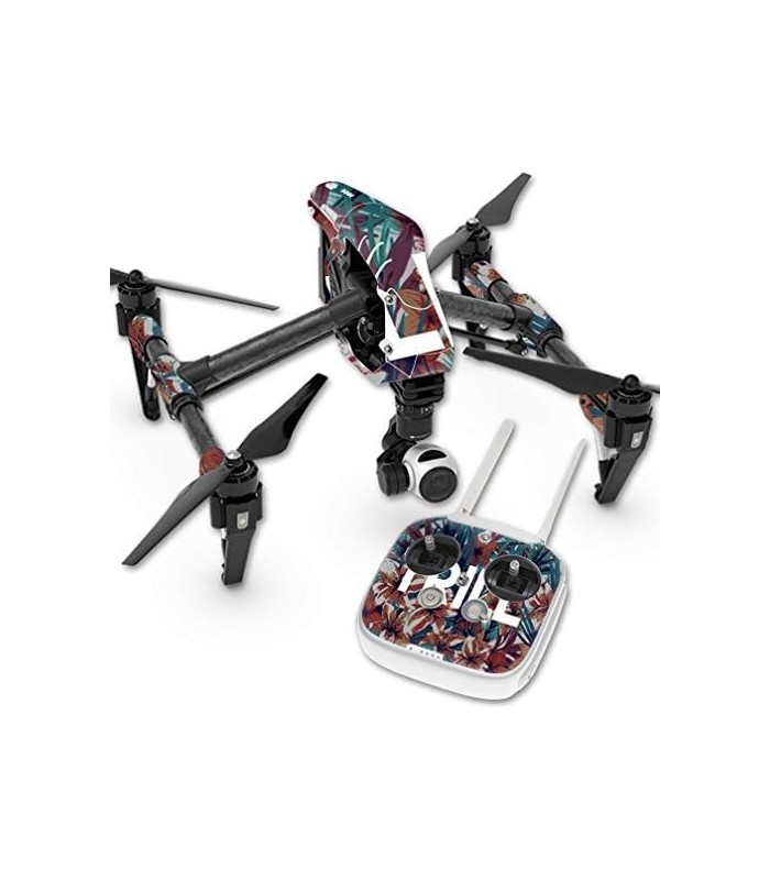 Skin Compatível com DJI Inspire 1 Quadcopter Drone ' Trill | Capa protetora, durável e exclusiva de decalque de vinil | Fácil de