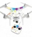 Skin Compatível com DJI Phantom 3 Standard Quadcopter Drone Capa Adesivo Skins Splash of Color