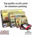 Paleta molhada do pintor do exército para pintura acrílica e paleta de papel Hydro Pack - Paleta úmida premium para miniaturas c