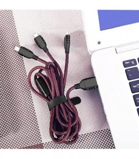 3 em 1 USB para cabo de linha de alimentação tipo C para DJI Avata Fly Smart Combo Acessórios, linha de cabo de carregamento par