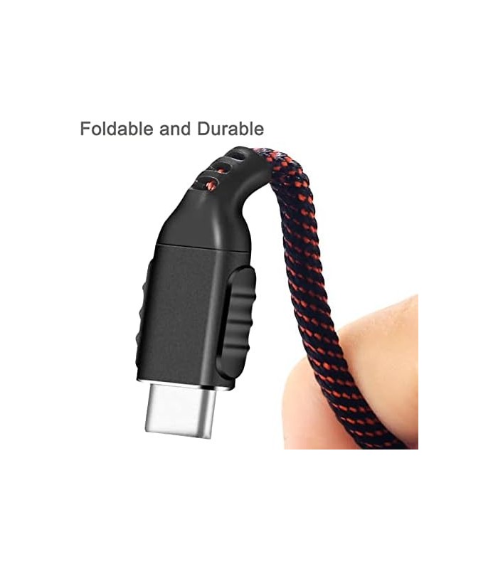 3 em 1 USB para cabo de linha de alimentação tipo C para DJI Avata Fly Smart Combo Acessórios, linha de cabo de carregamento par