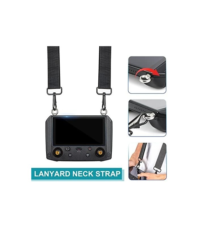STARTRC Smart Controller Accessories Estojo temperado com cordão para pescoço para DJI RC Pro Smart Controller Mavic 3 Cine Mavi