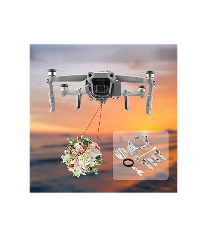 Air 2S Airdrop Airdrop Delivery Device, Drone Fishing Line Release and Drop Device para DJI Mavic Air Air 2S Accessories