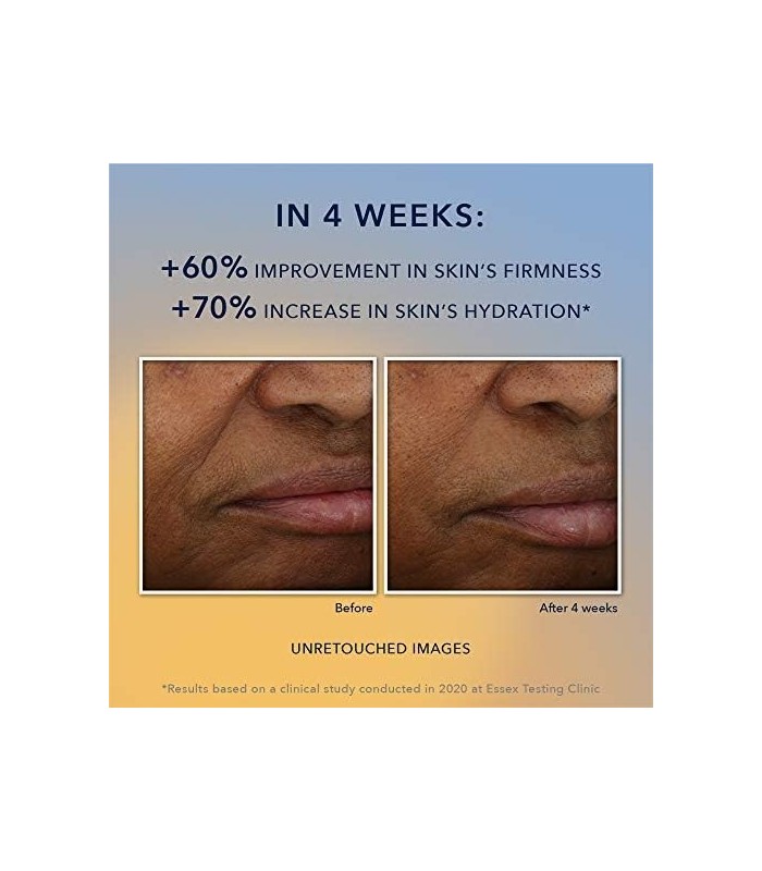 RoC Multi Correxion Revive + Glow 10% Vitamina C Blend Face Moisturizer, Anti-Aging Gel Cream para Instant Glow, Hypo-Allegenic