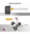 Hanatora Payload Air Drop Release Dropper Device para DJI Mini 2, Mini SE, Mavic Mini Drone, Clip Delivery Transport Thrower Dro