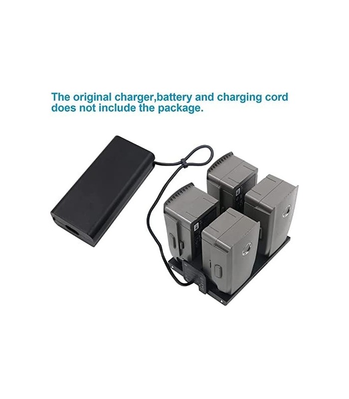 Hub de carregamento de bateria LKTOP para bateria DJI Mavic 2, Mavic 2 Zoom e Mavic 2 Pro Drone Quadcopter Power Foldable Adapte