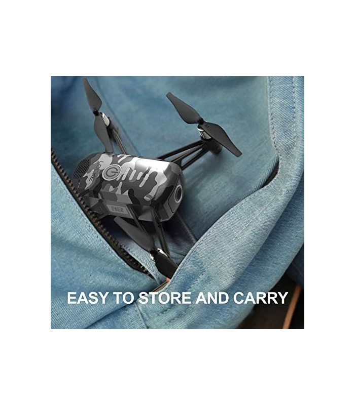 HR Drone para crianças com câmera HD FPV 1080p, mini quadricóptero para iniciantes com retenção de altitude, um caminho de chave