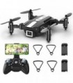 FERIETELF T25 Mini Drone com Câmera - Drones 1080P HD RC para Crianças 8-12 Fpv Drone para Adultos Iniciantes, Com Uma Tecla Tak