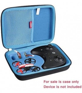 Estojo de viagem rígido Hermitshell para Holy Stone Mini Drone RC Nano Quadcopter Pequeno helicóptero para interior (não inclui
