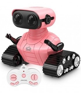 JAMLAMQ Robot for Kids Toy-Remote Control Robot Toys, Toy with Music and LED Eyes, Dance Moves, for Children Boys Girls Age 3 4