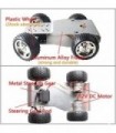 SmaringWing Premium Open Source Smart Robot Chassis Car, Metal Frame 4WD STM Steering Car Model Steering Gear STM32 Model Roboti