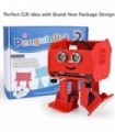 Kit de robô bípede ELEGOO Penguin Bot compatível com projeto Arduino com tutorial de montagem, kit STEM para amadores, brinquedo