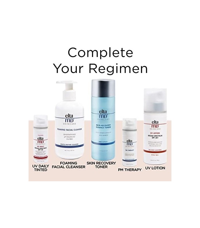 EltaMD UV Daily SPF 40 Loção facial hidratante com cor, protetor solar com cor com ácido hialurônico, protetor solar hidratante