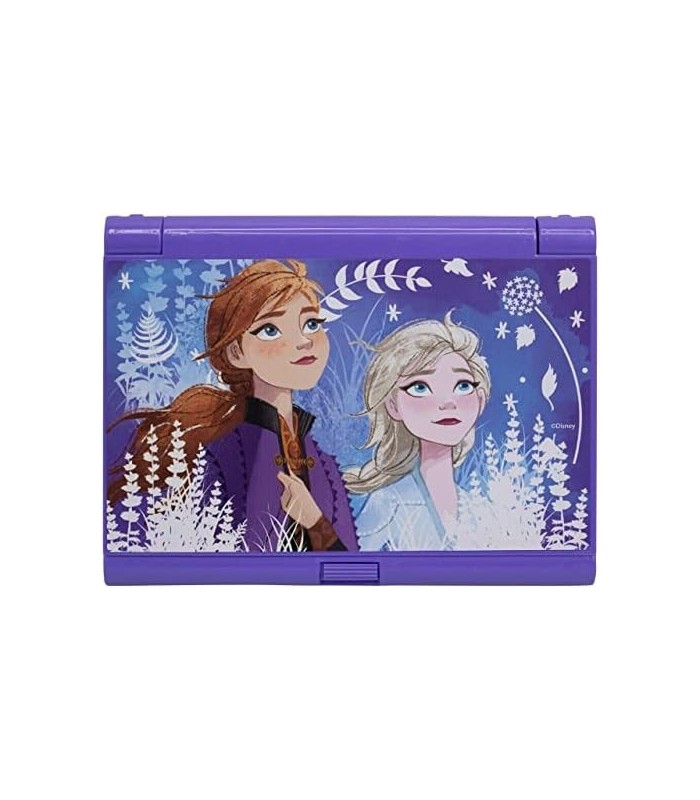 Disney Frozen 2 - Townley Girl Cosmetic Compact Set com espelho 22 brilhos labiais, 4 brilhos corporais, 6 pincéis coloridos, po