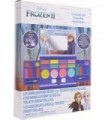 Disney Frozen 2 - Townley Girl Cosmetic Compact Set com espelho 22 brilhos labiais, 4 brilhos corporais, 6 pincéis coloridos, po