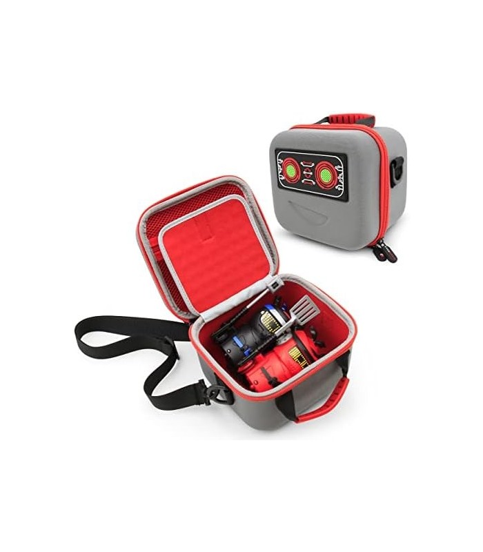 CASEMATIX Robot Toy Box Case Compatível com Robôs de Batalha Interativos Ninja Bots e Acessórios, Inclui Apenas Case