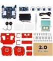 Kit de robô bípede ELEGOO Penguin Bot compatível com projeto Arduino com tutorial de montagem, kit STEM para amadores, brinquedo