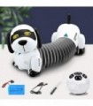 Dollox Robot Dog Remote Control Dachshund Puppy, RC Robotic Interactive Walking Dancing Doggy Programável Electronic Pet Toy wit