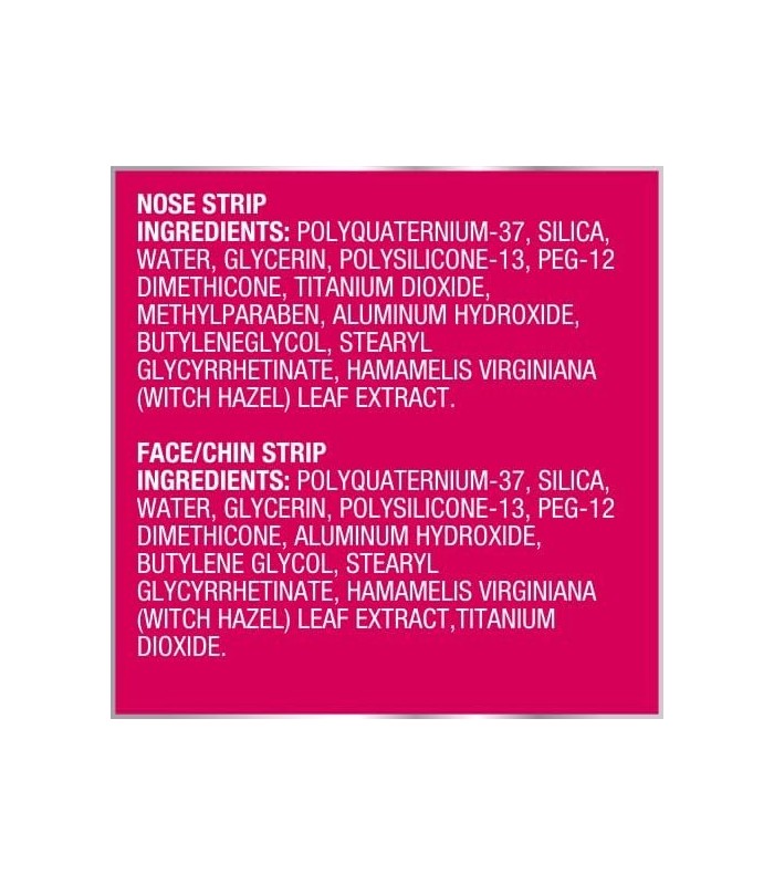 Bioré Nariz+Face Removedor de Cravos Tiras, 12 Nariz + 12 Tiras Faciais para o Queixo ou Testa, Limpeza Profunda com Remoção Ins