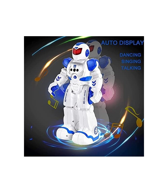 BEIWO Smart RC Robots for Kids, Programmable Robot Toy, Remote Control Robot for Boy Toys, Dance, Singing, Talking, Gesture Sens