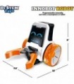 Dr. Brinquedos STEM Innobot Coding Robot Toy | Kit de ciência robótica para crianças de 8 anos ou mais | Habilitado para Bluetoo