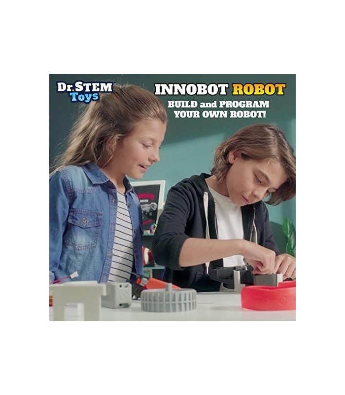 Dr. Brinquedos STEM Innobot Coding Robot Toy | Kit de ciência robótica para crianças de 8 anos ou mais | Habilitado para Bluetoo