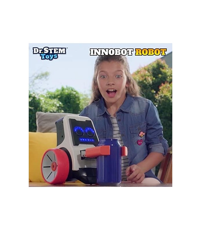 Dr. Brinquedos STEM Innobot Coding Robot Toy | Kit de ciência robótica para crianças de 8 anos ou mais | Habilitado para Bluetoo