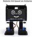 Kit de robô bípede ELEGOO Penguin Bot compatível com projeto Arduino com tutorial de montagem, kit STEM para amadores, brinquedo