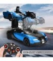 Ursulan Remote Control Transform Cars for Boys Deformed Robot Toy com 360 Speed ??Drifting, One Button Transformation Cars for K