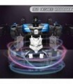 Ursulan Remote Control Transform Cars for Boys Deformed Robot Toy com 360 Speed ??Drifting, One Button Transformation Cars for K