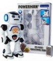 LEXiBOOK ROB50EN_09 Powerman Remote Control Walking Toy Talking Robot, Educational Robot, Dances, Sings, Read Stories, Math Quiz