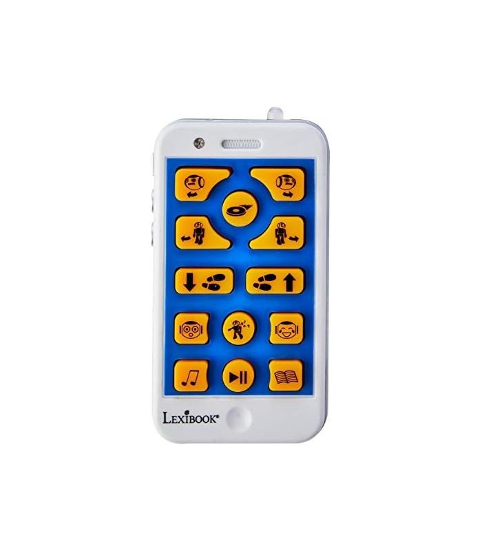 LEXiBOOK ROB50EN_09 Powerman Remote Control Walking Toy Talking Robot, Educational Robot, Dances, Sings, Read Stories, Math Quiz