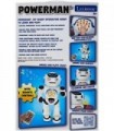LEXiBOOK ROB50EN_09 Powerman Remote Control Walking Toy Talking Robot, Educational Robot, Dances, Sings, Read Stories, Math Quiz