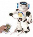LEXiBOOK ROB50EN_09 Powerman Remote Control Walking Toy Talking Robot, Educational Robot, Dances, Sings, Read Stories, Math Quiz