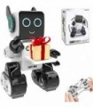 Brinquedo Robô para Crianças, Robô de Controle Remoto Interativo com Kit Robótico Educacional Embutido Caminha Canta e Dança par