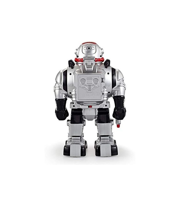 Think Gizmos RoboShooter Disco de espuma de disparo rápido RC Robot Toy for Kids Aged 5,6,7,8,9 - Remote Control Robot Toy with