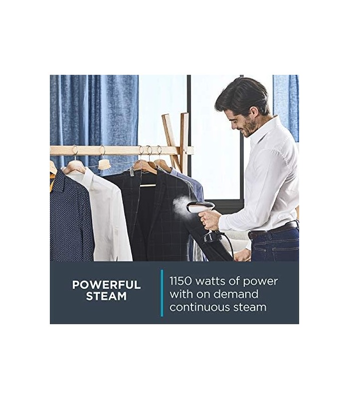 Rowenta ACCESSSTEAM Bolso Dobrável e Aquecimento Mais Rápido Vaporizador de Viagem Compacto, Branco