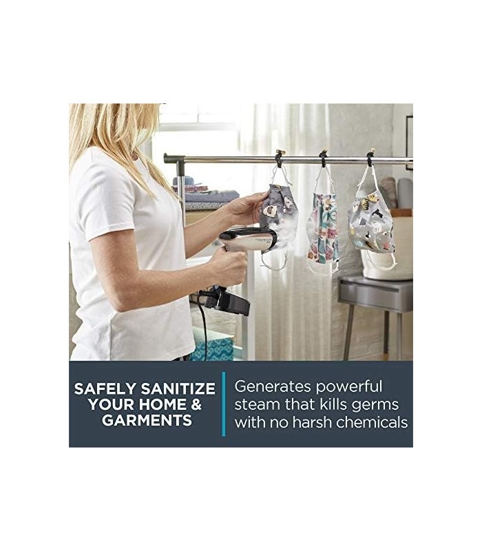 Rowenta ACCESSSTEAM Bolso Dobrável e Aquecimento Mais Rápido Vaporizador de Viagem Compacto, Branco