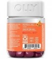OLLY Heavenly Hair Gummies, Apoia o Forte Crescimento Saudável do Cabelo, Queratina, Biotina, Amla, Sabor Toranja, Suprimento pa