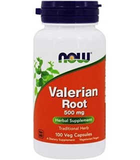 NOW Foods Raiz de Valeriana 500 mg, 100 unidades